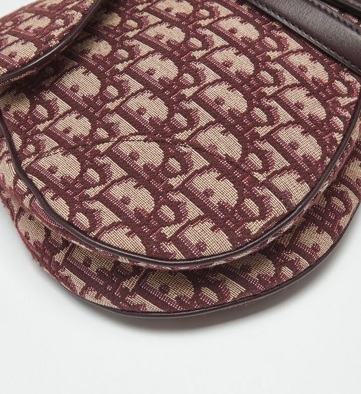 Dior Preowned Dior Oblique Patterned Canvas Sculptural Shoulder Bag, Packshot View