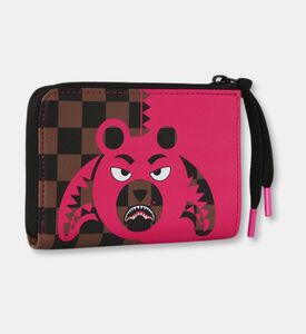Sprayground Bear-print Zip Fastening Wallet, Packshot View
