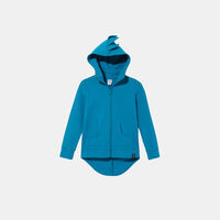 Dino Cotton Hooded Cardigan Jacket