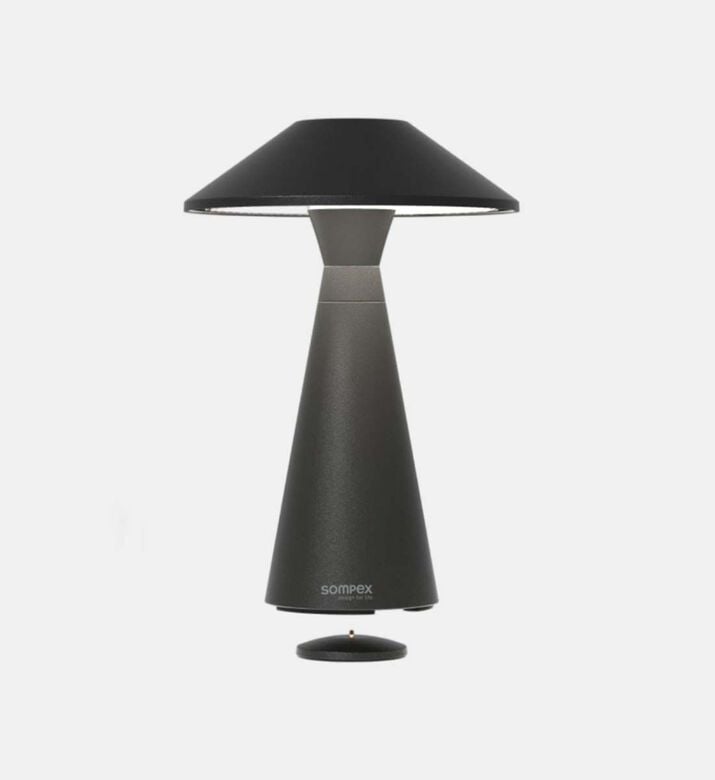 Sompex Move Aluminum Led Table Lamp, Black, Packshot View