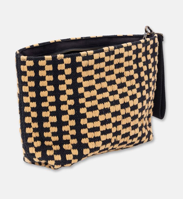 Sea You Soon Checkered Pattern Clutch Bag, Packshot View