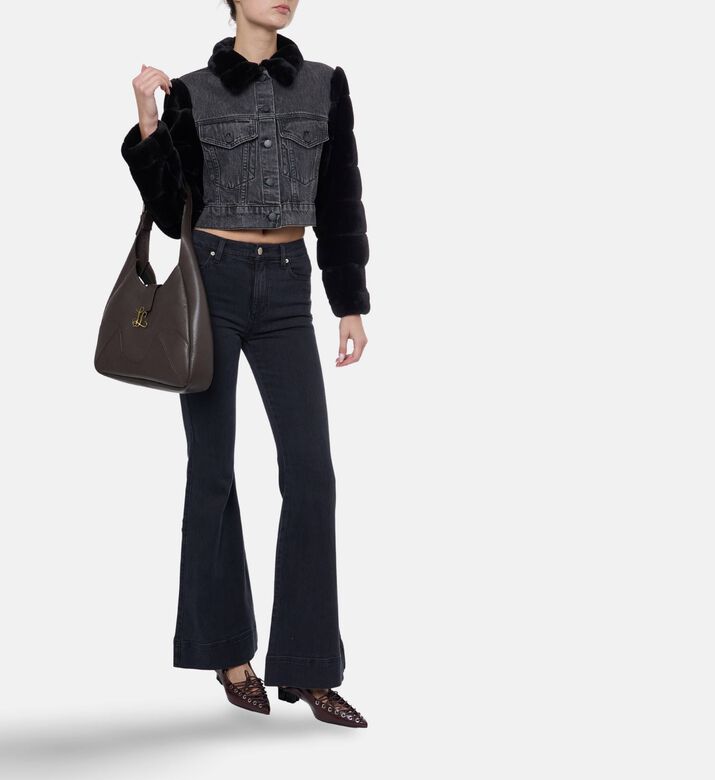 Alice and Olivia Jeans Beautiful, Model View