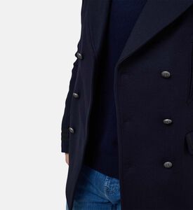 معطف كلاسيكي بصفي أزرار