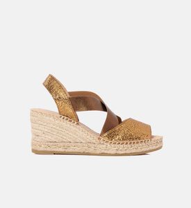 صندل أزرق بكعب ويدج جوت