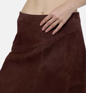 Alice and Olivia Sosie Geometric Panels A-line Skirt, Model View