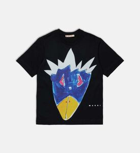 Graphic-print Round Neck T-shirt