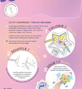 Ara creative Led Magic Wand & Crown, Packshot View