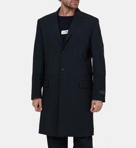 معطف كلاسيكي بصف أزرار