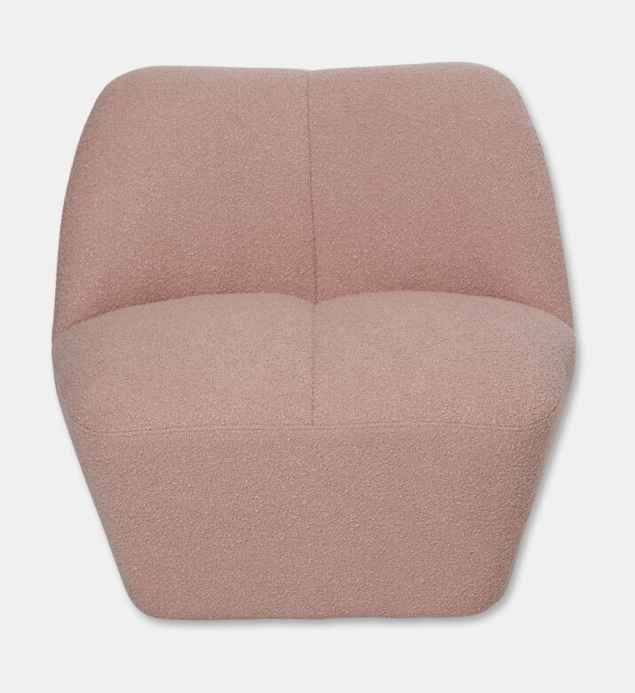 Home Deco and More Pettal Lounge Chair, Pink, Packshot View