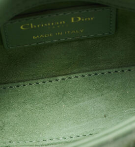 Dior Preowned Dior Green Micro Lady Dior Tote, Packshot View