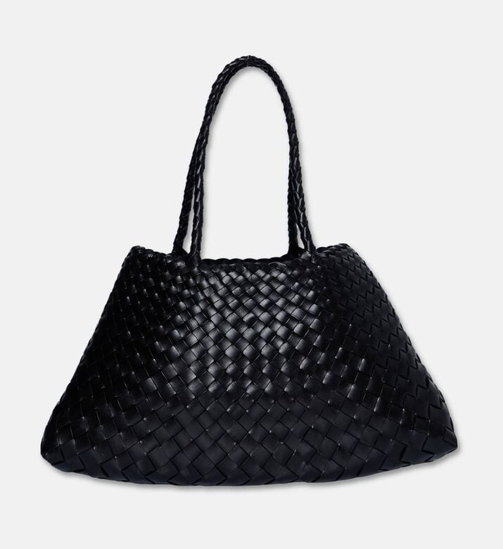 Dragon Diffusion Santa Croce Big Leather Bag, Black, Packshot View