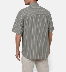 Marant Homme Striped Straight-cut Shirt, Model View