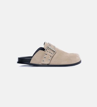Halia Slip-on Leather Mules