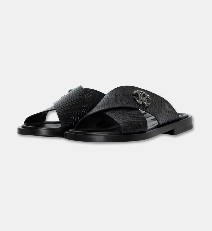 Roberto Cavalli Shoes Slipper, Black, Eu-44, Packshot View