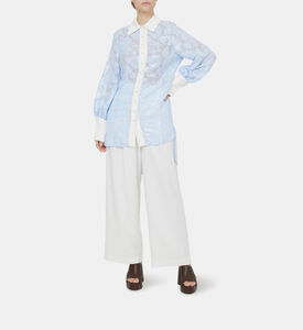 Wide-legged Woven Pants