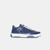 Suede Leather Logo-label Sneakers