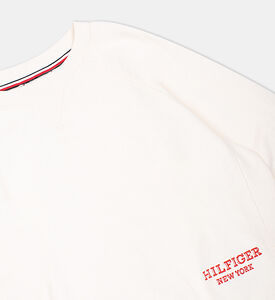 سويت شيرت بلوغو أحرف العلامة للبنات