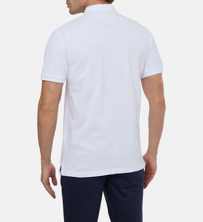 Hackett London Polo Heriyage, White, M, Model View Hackett London Polo Heriyage, White, M, Model View