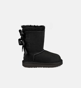 Ribbon-detail Mid-calf Boots