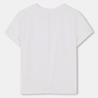 Cotton Embroidered Logo T-shirt