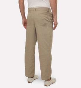 Maison Kitsune Classic Button Closure Regular-fit Pants, Model View