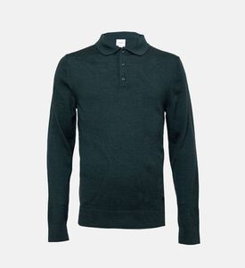 سويت شيرت بولو بصوف ميرينو