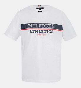 تيشيرت قطن بطبعة أحرف العلامة