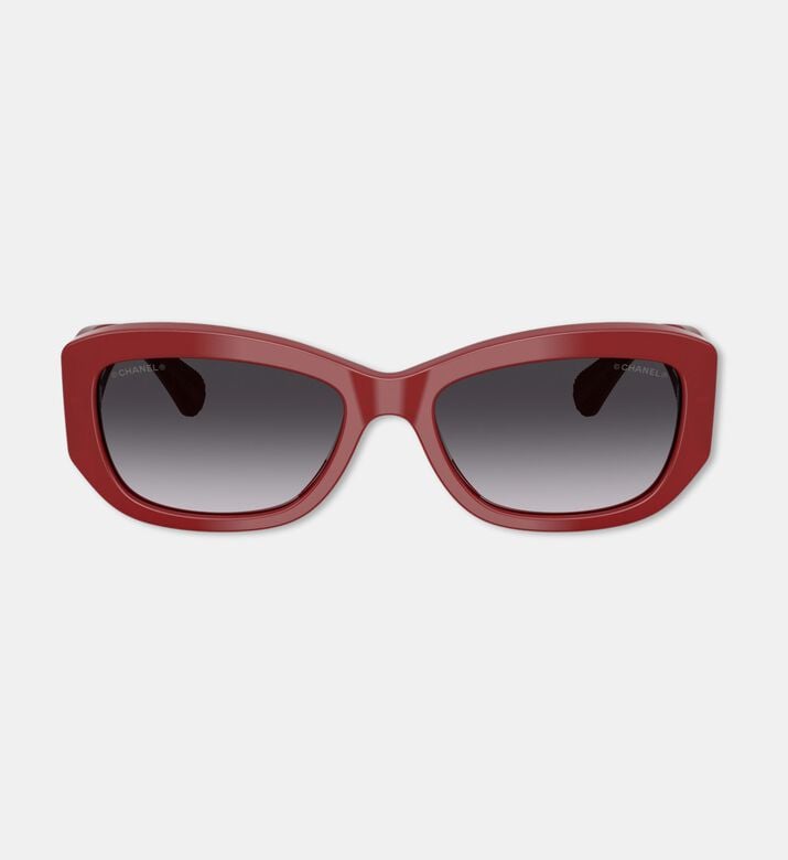 Chanel Acetate Rectangular-shape Sunglasses, Packshot View