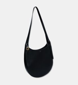 Coperni Cow Leather Logo-detail Crescent Shoulder Bag, Packshot View