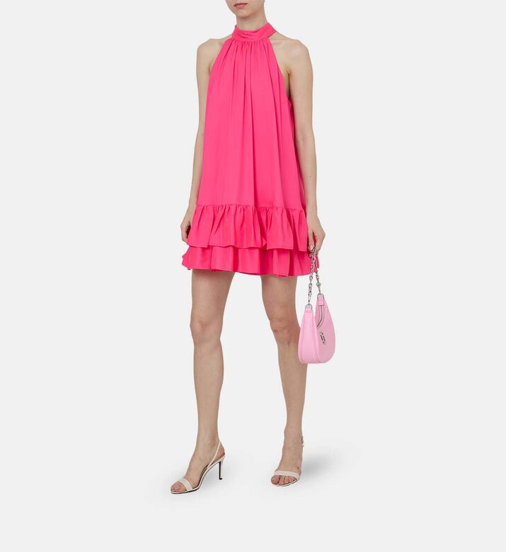 Erna Tie-back Mini Dress