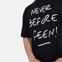 Text Print Crewneck T-shirt