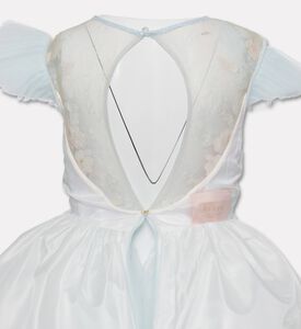 Lelyte Floral-embroidery Sheer Lace Dress, Packshot View