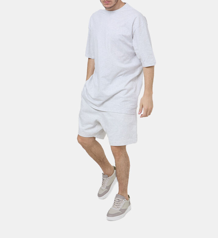 Cotton Drawstring Waistband Shorts