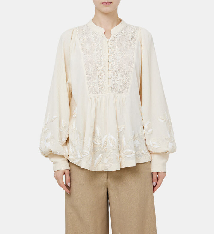 Barbara Embroidered Blouse