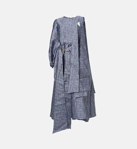 Poca and Poca One-shoulder Flared Print Dress, Packshot View