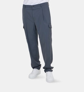 Relaxed Tapered Cargo Trousers
