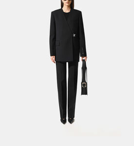 Detachable Scarf Blazer