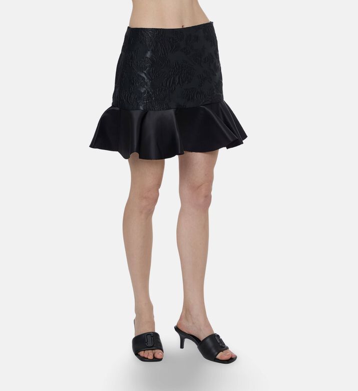 Ganni Skirt, Black, 36, Model View