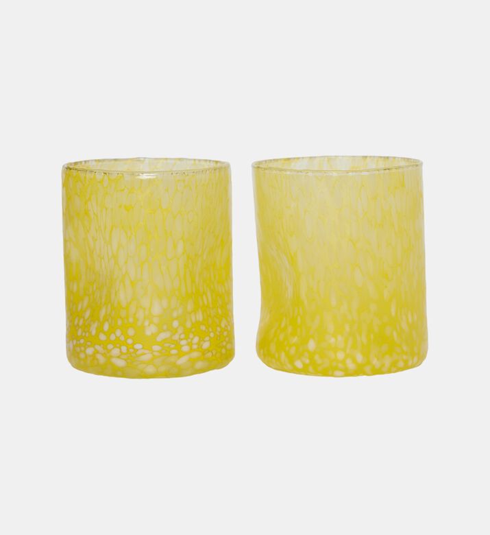 Hand-blown Glasses 2-piece Set