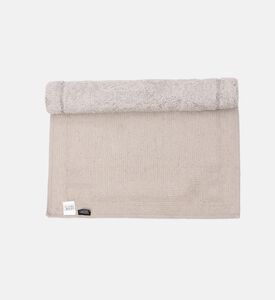 Home Deco and More Aristo Cotton Bath Mat, Light-grey, 60x90-cm, Packshot View