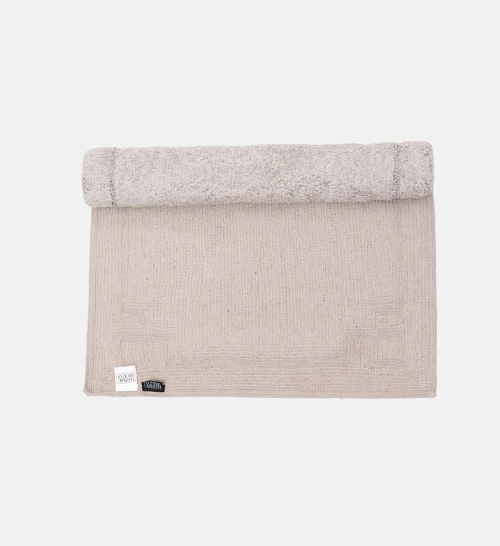 Home Deco and More Aristo Cotton Bath Mat, Light-grey, 60x90-cm, Packshot View Home Deco and More Aristo Cotton Bath Mat, Light-grey, 60x90-cm, Packshot View