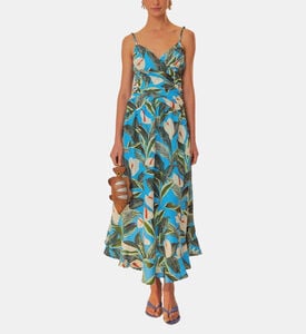 Anthurium Garden Lenzing Ecovero Euroflax Maxi Dress Anthurium Garden Lenzing Ecovero Euroflax Maxi Dress