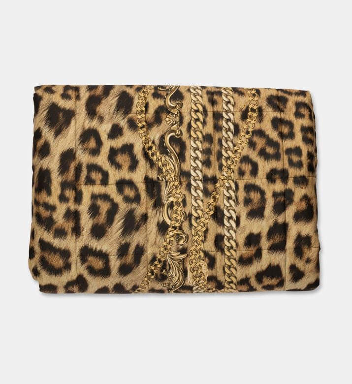 Philipp Plein Leopard Chain Bed Cover, Packshot View