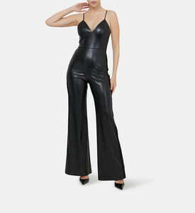 Christena Vegan Leather Jumpsuit Christena Vegan Leather Jumpsuit