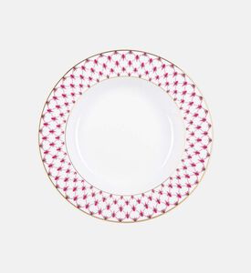 طبق عميق من البورسلين الأوروبي