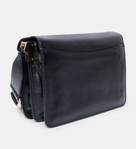 Trunk Medium Leather Shoulder Bag