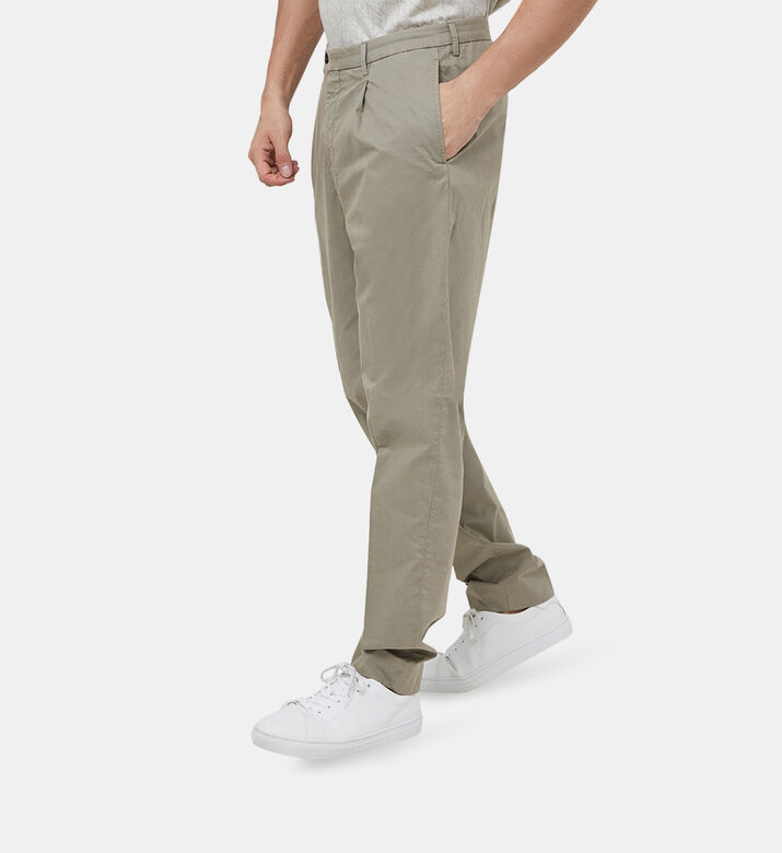 Stretched Satin Trousers