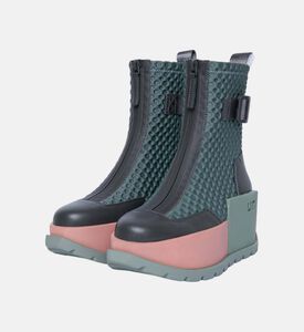 Roko Embossed Platform Boots