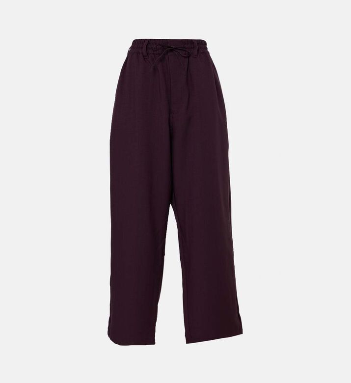 Y-3 Cropped Wide-leg Trousers, Packshot View