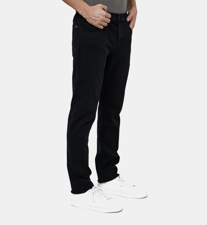 Cotton 5-pockets Slim-fit Dark Denim Pants Cotton 5-pockets Slim-fit Dark Denim Pants